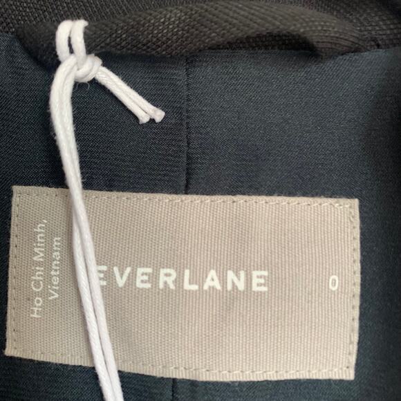 NWT Everlane Easy One Button Blazer in Black Lyocell - Picture 5 of 8
